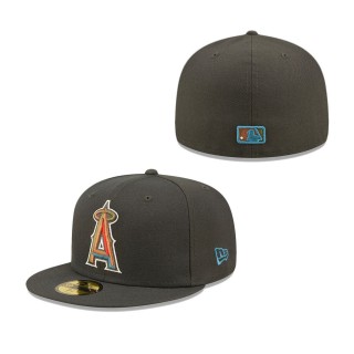 Men's Los Angeles Angels Charcoal Multi Color Pack 59FIFTY Fitted Hat