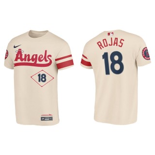 Jose Rojas Los Angeles Angels Cream 2022 City Connect T-Shirt