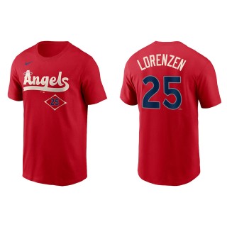 Michael Lorenzen Men's Los Angeles Angels Nike Red 2022 City Connect Name & Number T-Shirt