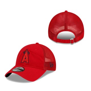 Los Angeles Angels 2022 Batting Practice 9TWENTY Adjustable Hat Red