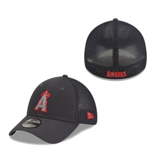 Los Angeles Angels 2022 Batting Practice 39THIRTY Flex Hat Graphite