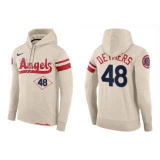 Reid Detmers Los Angeles Angels Cream 2022 City Connect Hoodie