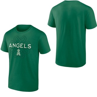 Los Angeles Angels Kelly Green St. Patrick's Day Celtic Knot T-Shirt