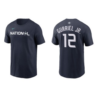 Lourdes Gurriel Jr. National League Navy 2023 MLB All-Star Game T-Shirt