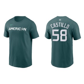 Luis Castillo American League Teal 2023 MLB All-Star Game T-Shirt