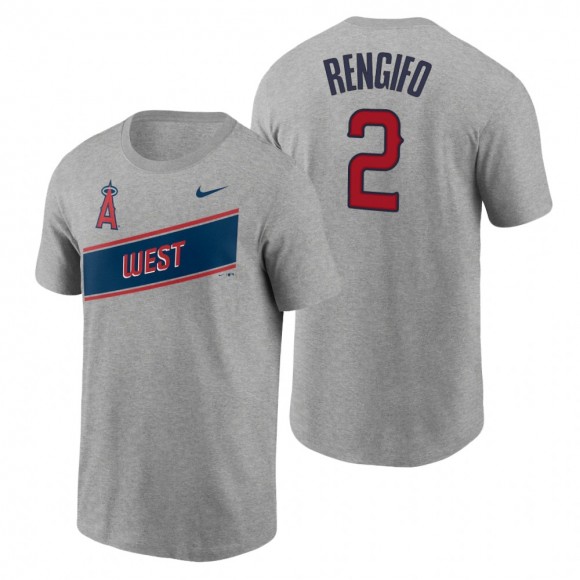 Luis Rengifo Angels 2021 Little League Classic Gray T-Shirt