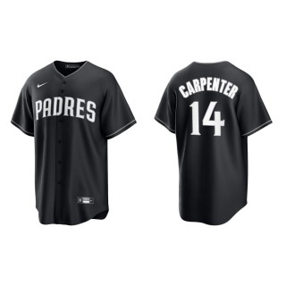 Matt Carpenter San Diego Padres Nike Black White Replica Jersey