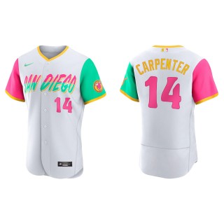 Matt Carpenter San Diego Padres Nike White City Connect Authentic Jersey