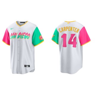 Matt Carpenter San Diego Padres Nike White City Connect Replica Jersey