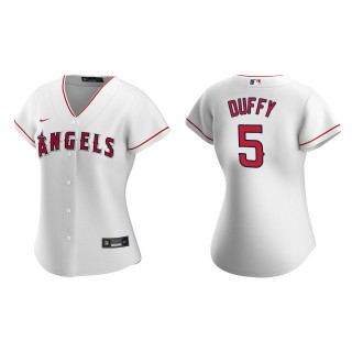 Matt Duffy Women's Los Angeles Angels White Replica Jersey