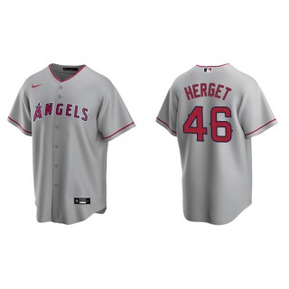 Jimmy Herget Angels Gray Replica Road Jersey