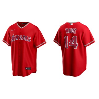 Tyler Wade Angels Red Replica Alternate Jersey