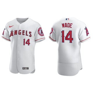 Tyler Wade Angels White Authentic Home Jersey