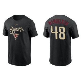 J.B. Wendelken Diamondbacks Black 2021 City Connect Graphic T-Shirt