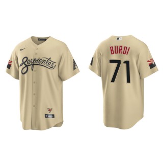 Zack Burdi Diamondbacks Gold 2021 City Connect Replica Jersey