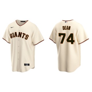 Austin Dean Giants Cream Replica Home Jersey