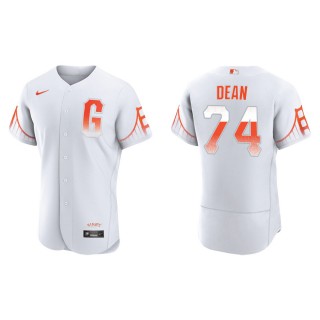 Austin Dean Giants White 2021 City Connect Authentic Jersey