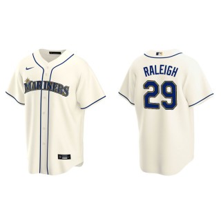 Cal Raleigh Mariners Cream Replica Alternate Jersey