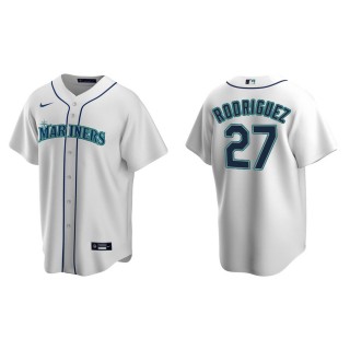 Julio Rodriguez Mariners White Replica Home Jersey