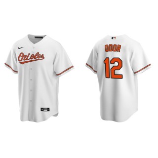 Rougned Odor Orioles White Replica Home Jersey