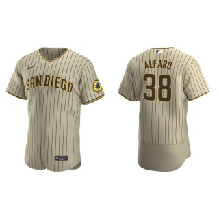 Jorge Alfaro Padres Tan Brown Authentic Alternate Jersey