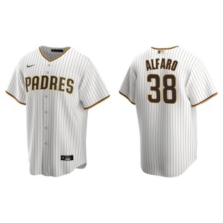 Jorge Alfaro Padres White Brown Replica Home Jersey