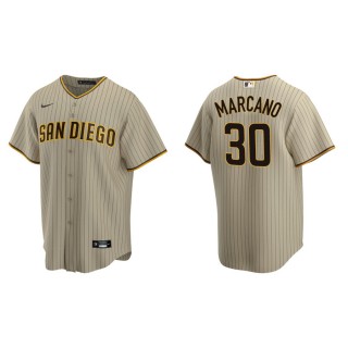 Tucupita Marcano Padres Sand Brown Replica Alternate Jersey