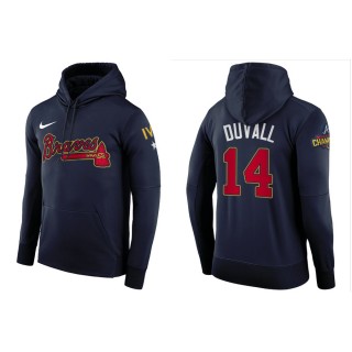 2022 Gold Program Adam Duvall Braves Navy Men's Hoodie