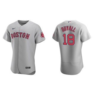 Adam Duvall Gray Authentic Road Jersey