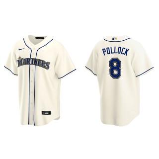 AJ Pollock Cream Replica Alternate Jersey