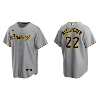 Andrew McCutchen Gray Replica Road Jersey