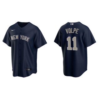 Anthony Volpe Navy Replica Alternate Jersey