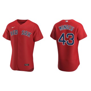 Adalberto Mondesi Red Authentic Alternate Jersey