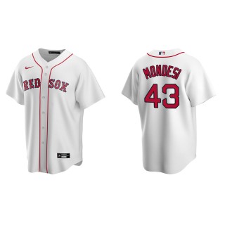 Adalberto Mondesi White Replica Home Jersey