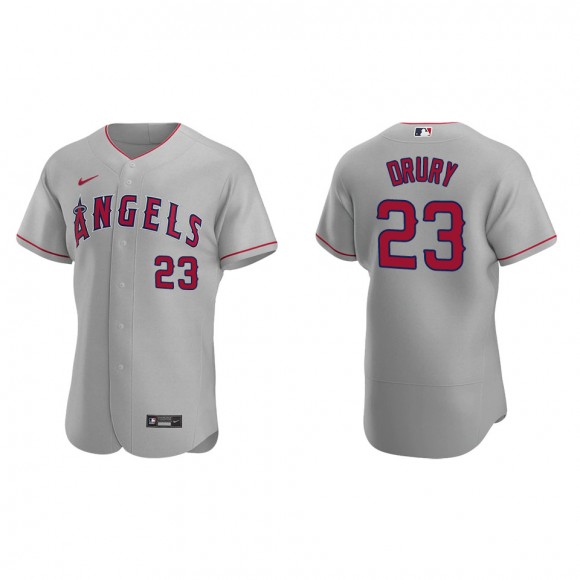 Brandon Drury Gray Authentic Road Jersey