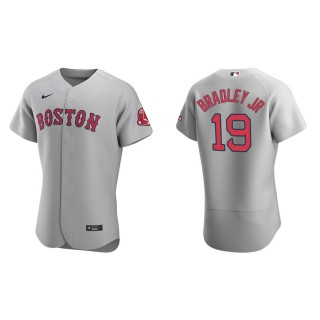 Men's Red Sox Jackie Bradley Jr. Gray Authentic Road Jersey