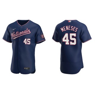 Joey Meneses Navy Authentic Alternate Jersey