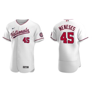 Joey Meneses White Authentic Alternate Jersey