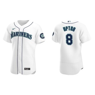 Men's Seattle Mariners Justin Upton White Authentic Home Jersey