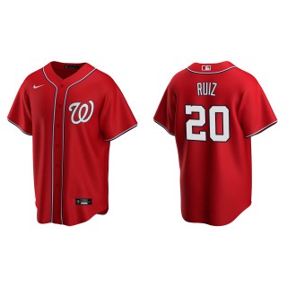 Keibert Ruiz Red Replica Alternate Jersey