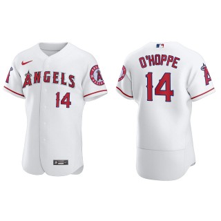 Logan O'Hoppe White Authentic Home Jersey