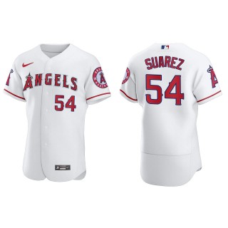 Jose Suarez White Authentic Home Jersey