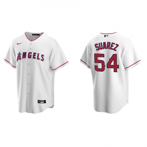 Jose Suarez White Replica Home Jersey