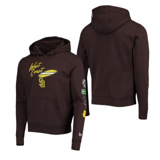 Men's Padres Brown City Transit Pullover Hoodie