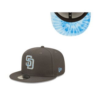 Men's San Diego Padres Graphite 2022 Father's Day 9FIFTY Snapback Adjustable Hat