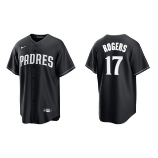 Men's Padres Taylor Rogers Black White Replica Official Jersey