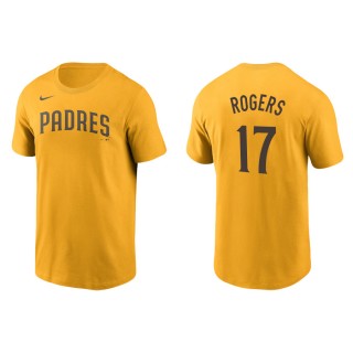 Men's Padres Taylor Rogers Gold Nike T-Shirt