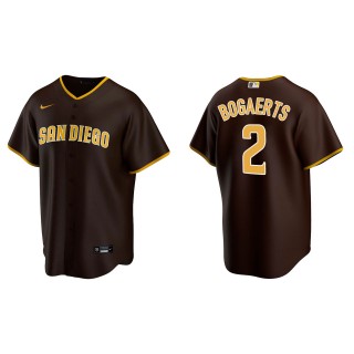 Men's San Diego Padres Xander Bogaerts Brown Replica Road Jersey