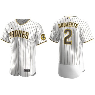 Men's San Diego Padres Xander Bogaerts White Brown Authentic Alternate Jersey