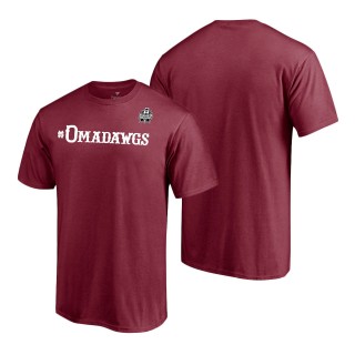 Mississippi State 2021 NCAA Men's Baseball College World Series Bound OmaDawgs T-Shirt Maroon